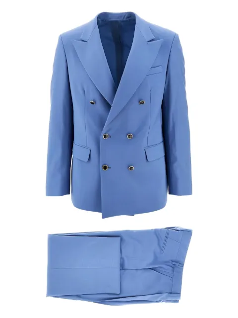 MARSEM peaked-lapel double-breasted suit