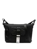A.P.C. logo-print shoulder bag - Black