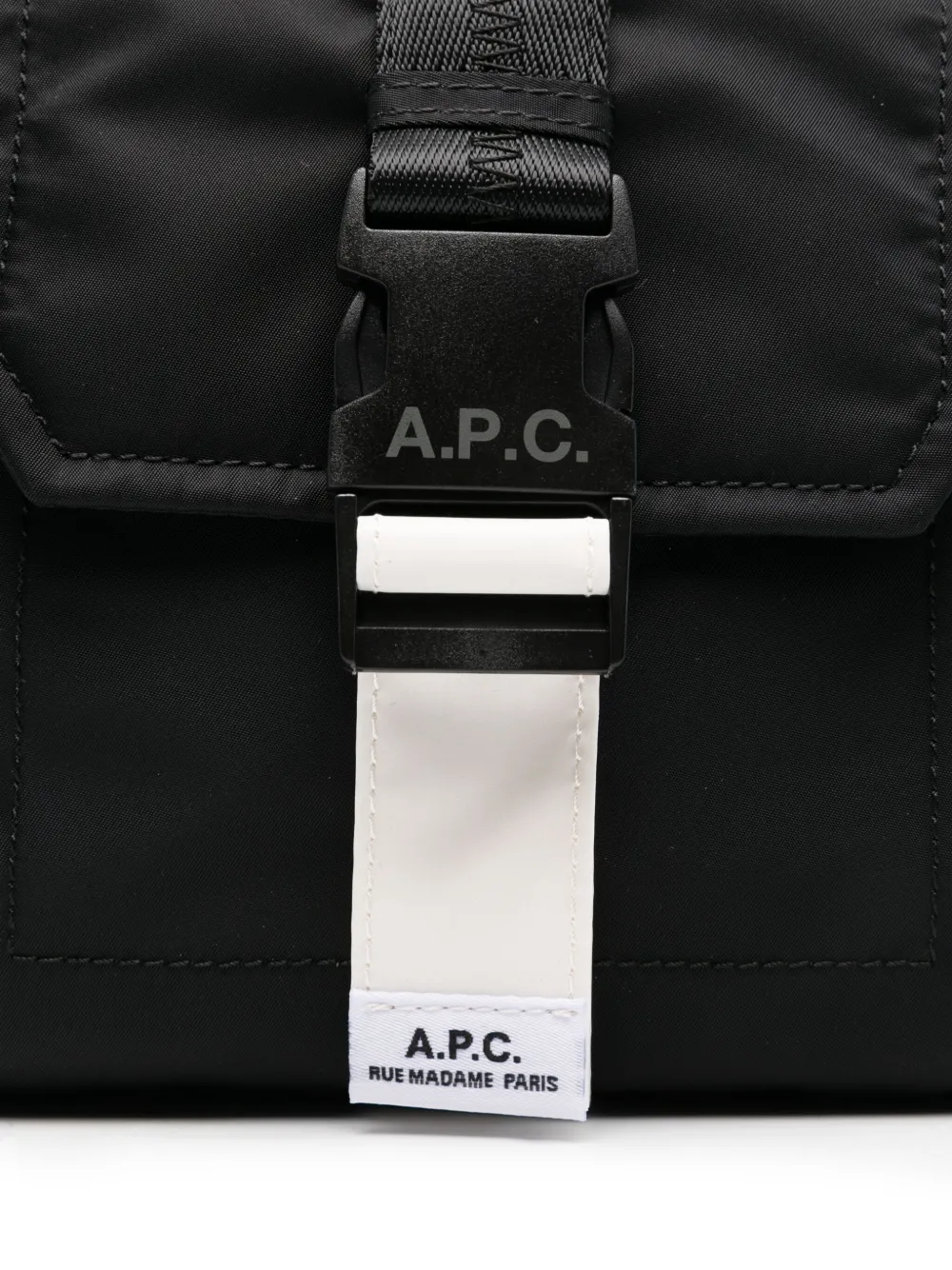 Apc Logo-print Shoulder Bag