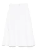 A.P.C. Laurie organic-cotton midi skirt - White