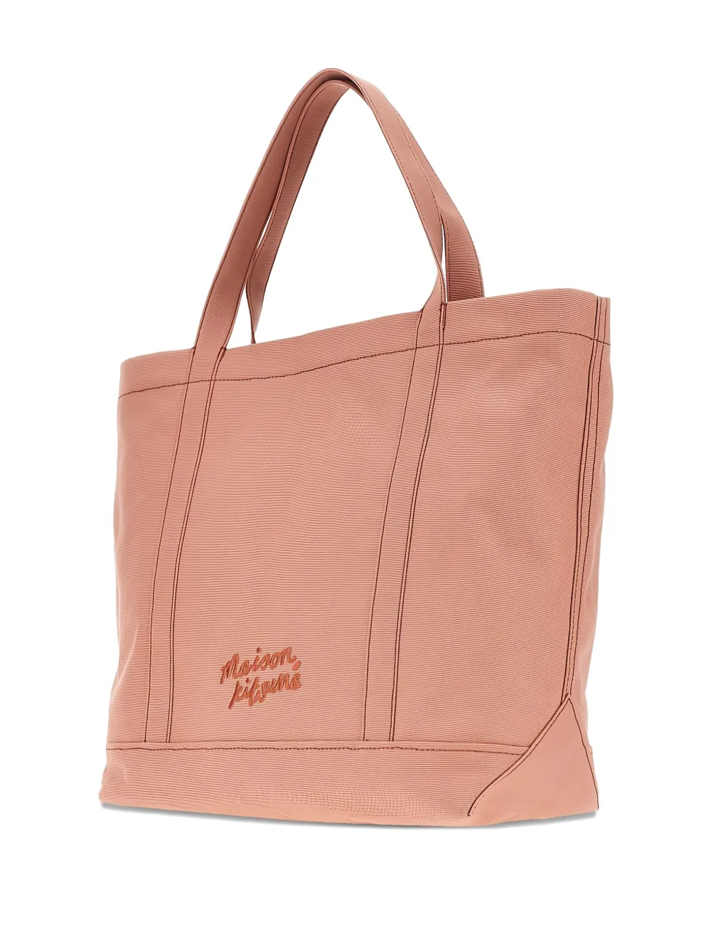 MAISON KITSUNÉ LARGE FOX HEAD TOTE BAG