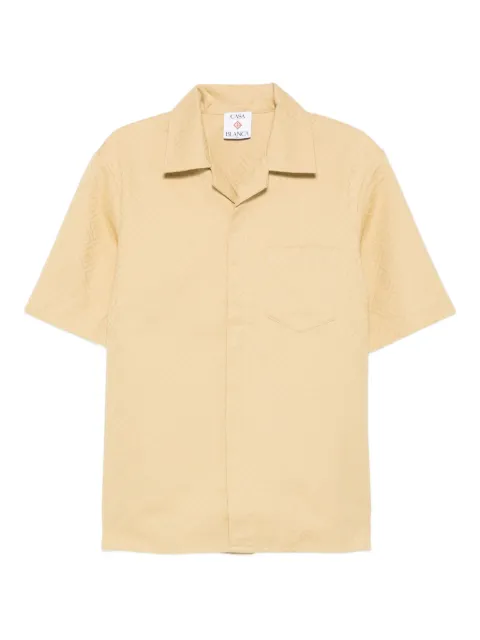 Casablanca monogram-pattern shirt