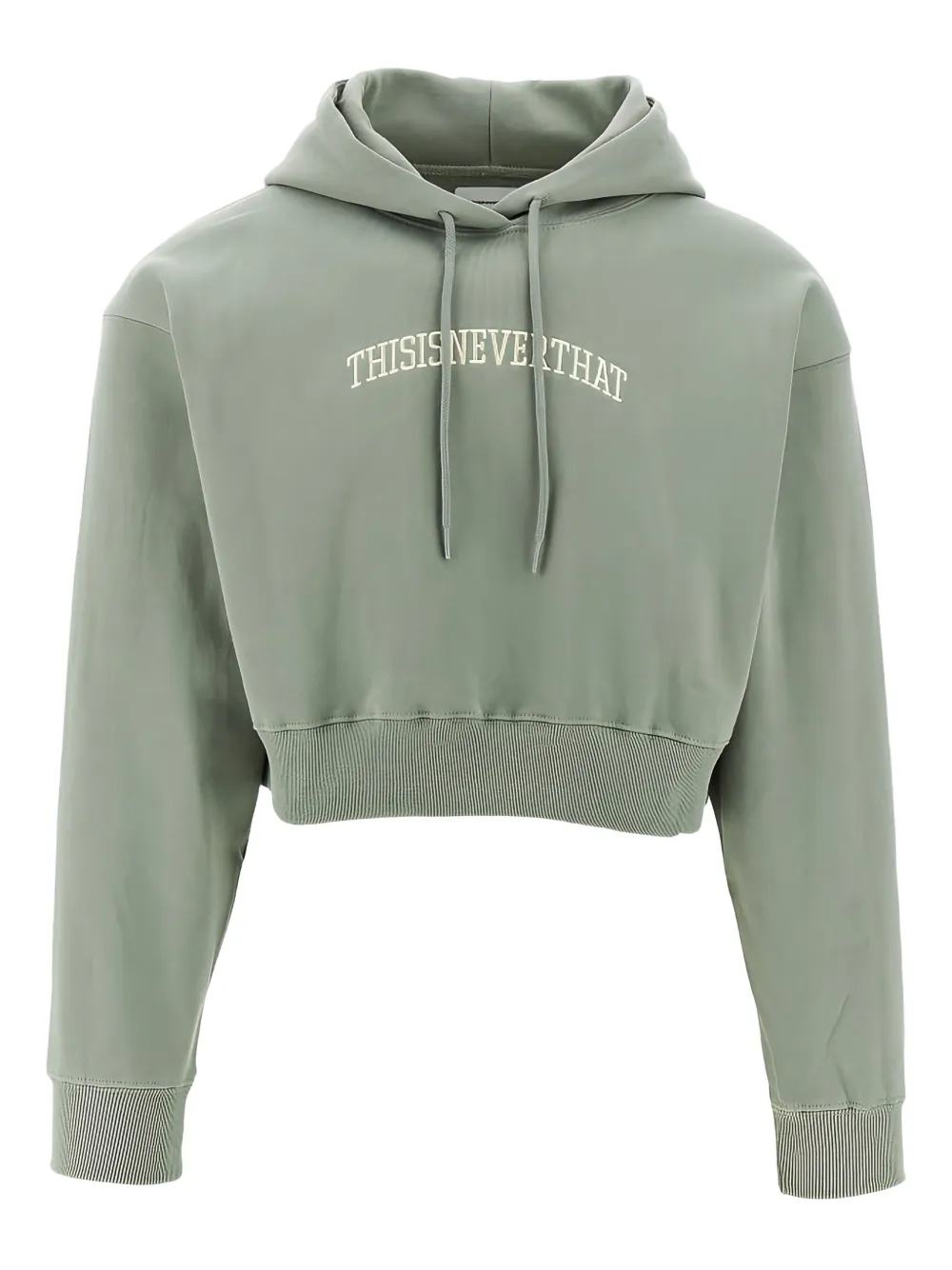 This Is Never That Arch-Logo hoodie | Green | Image 1