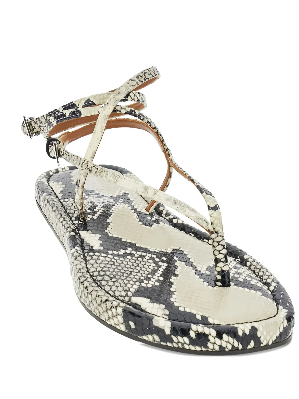 Paris Texas Hydra flat sandals Neutrals