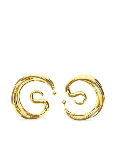 Panconesi large Triptych earrings