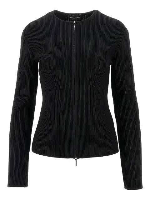 Emporio Armani ribbed cardigan