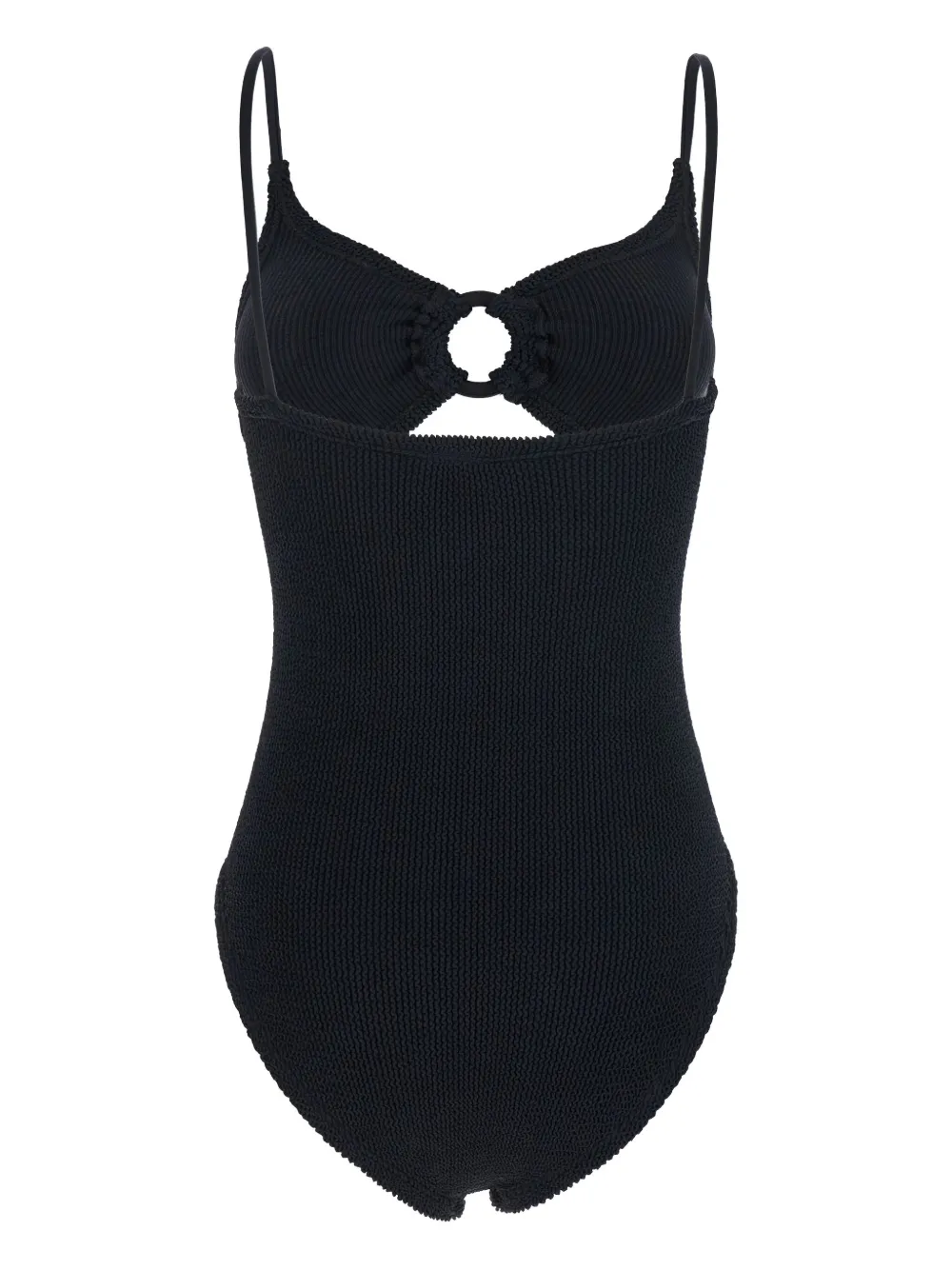 Shop Hunza G Cut-out Swimsuit