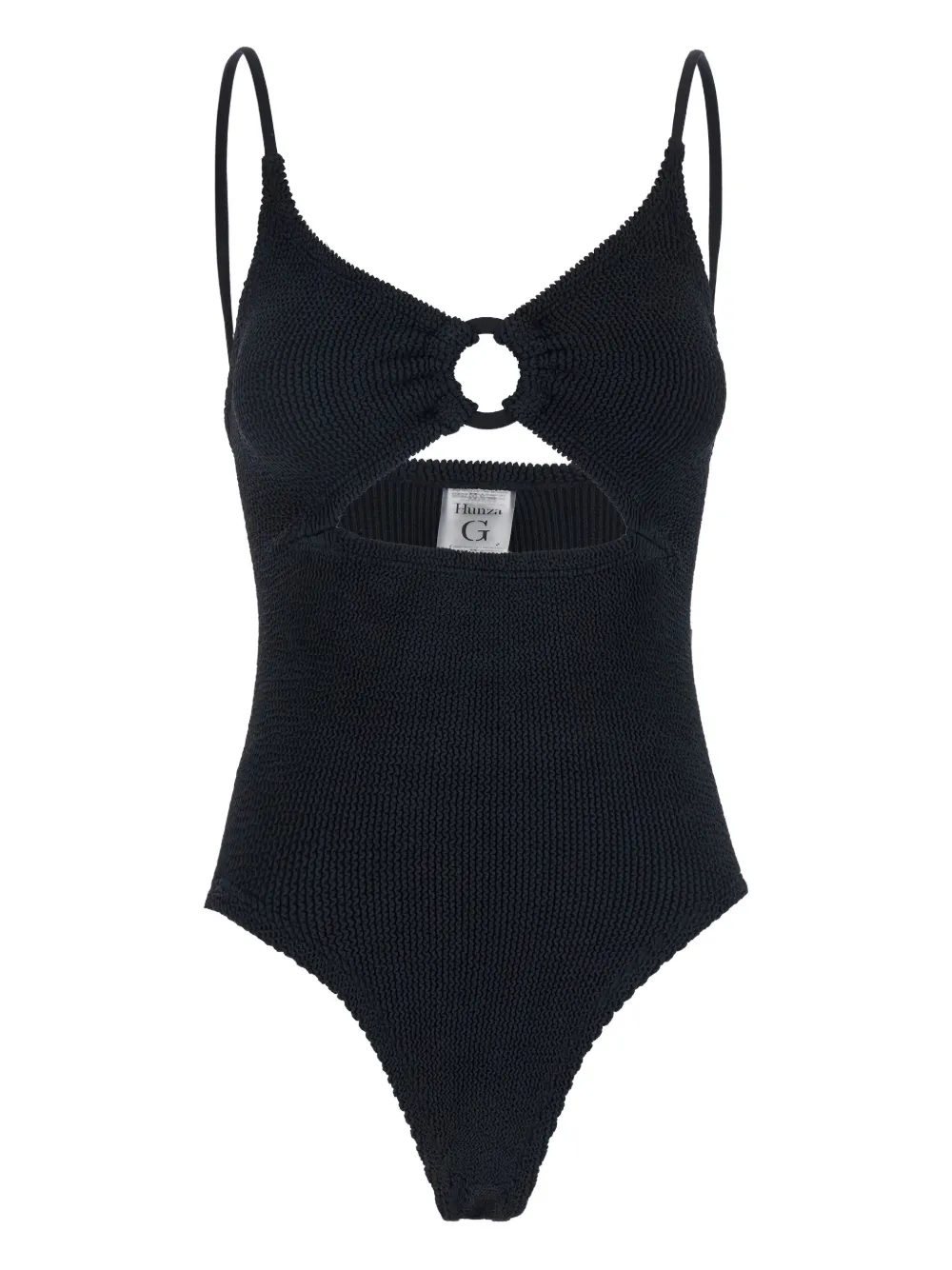Shop Hunza G Cut-out Swimsuit