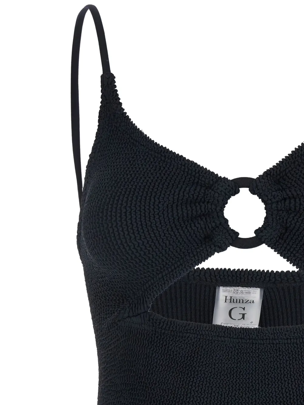 Shop Hunza G Cut-out Swimsuit