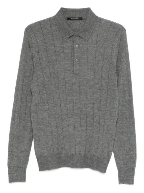 Tagliatore ribbed polo shirt 