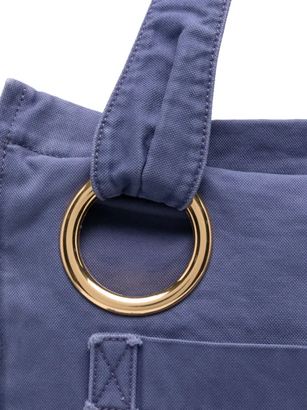 【関税&送料込】Chloe Bags Blue Chloé Large Plage Tote Bag | Blue | FARFETCH