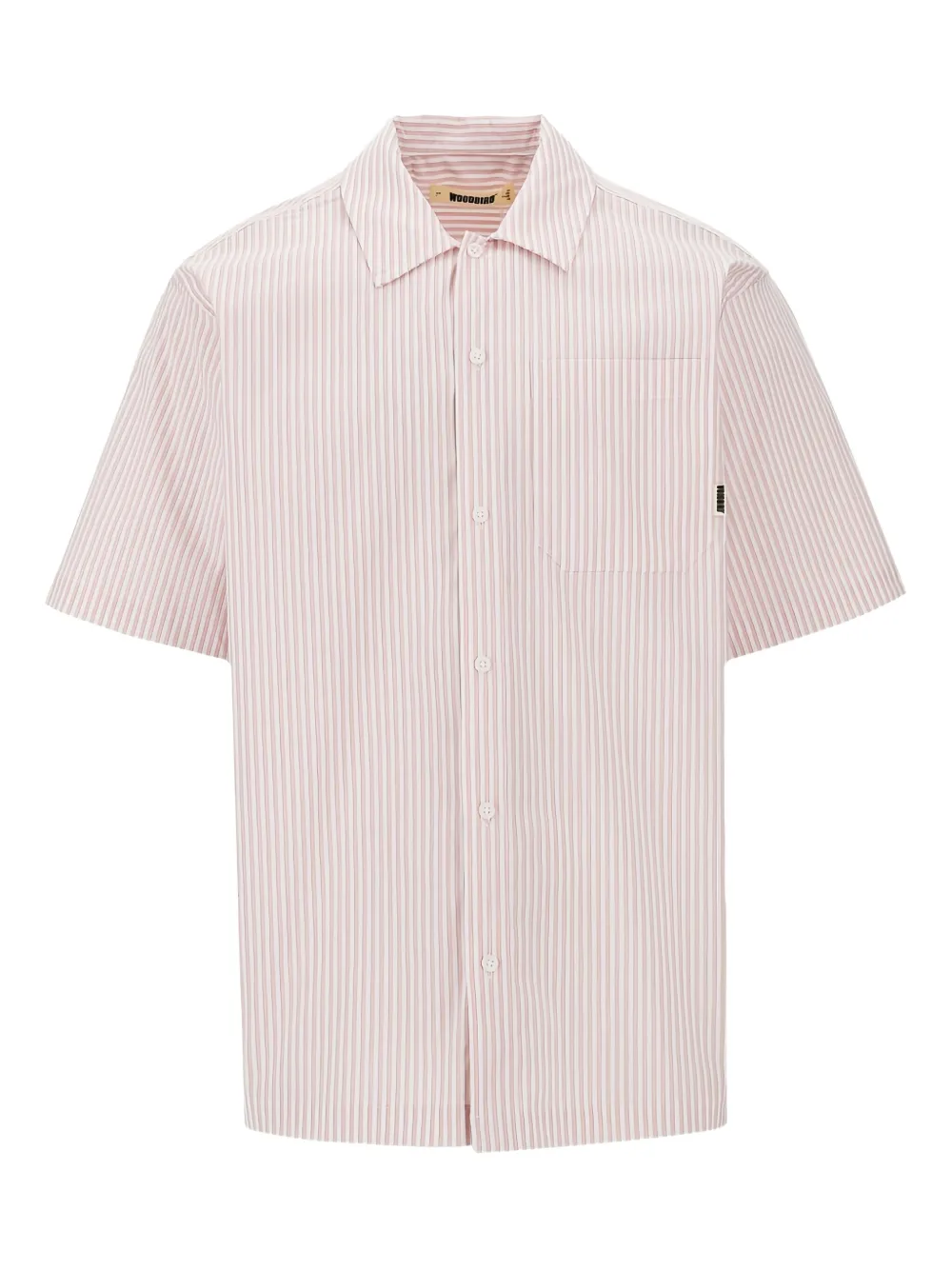 Bird camisa con rayas estampadas | rosado | Image 1