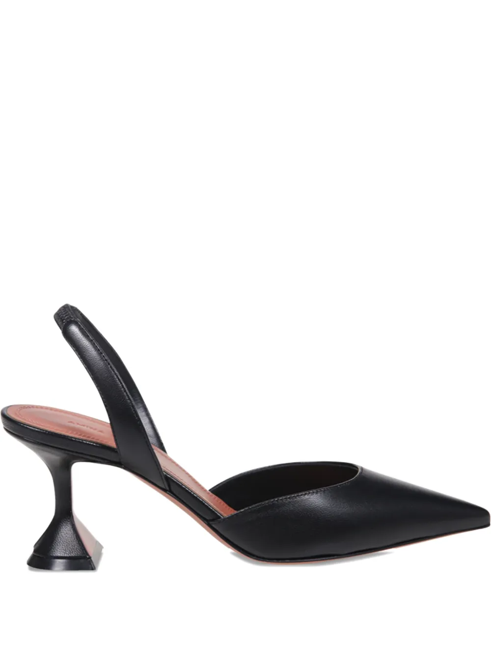 Amina Muaddi 70 mm Holli slingback pumps Zwart