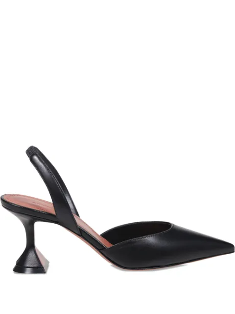 Amina Muaddi 70mm Holli slingback pumps