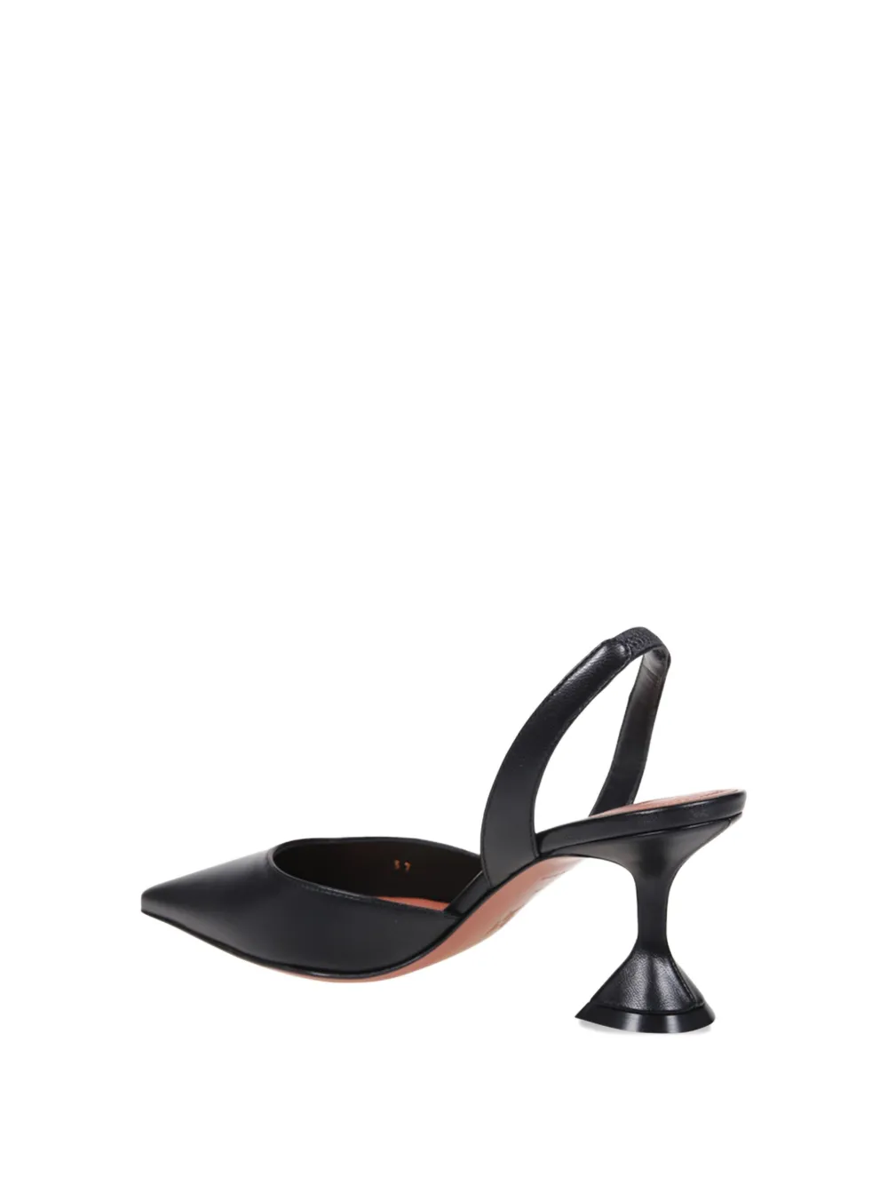 Amina Muaddi 70 mm Holli slingback pumps Zwart
