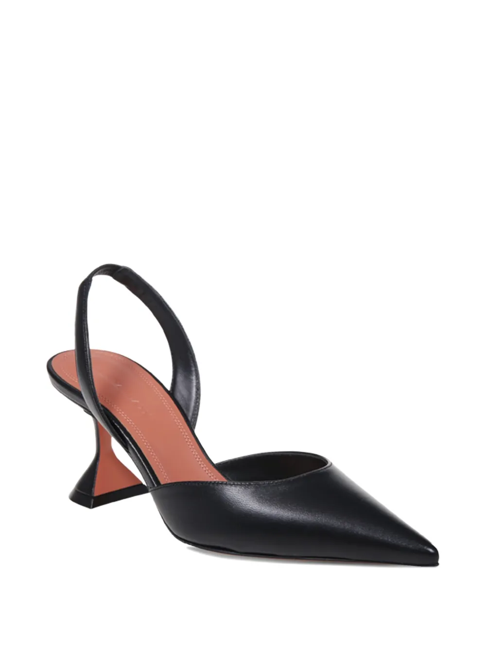 Amina Muaddi 70 mm Holli slingback pumps Zwart