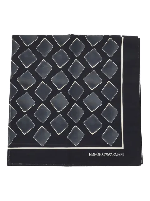 Emporio Armani وشاح بطبعة جرافيك