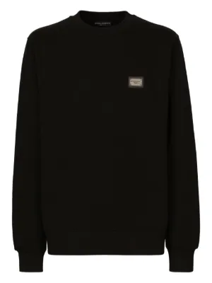 美品 DOLCE & GABBANA ロゴ スウェット XL 黒 Dolce & Gabbana（ドルチェ＆ガッバーナ）メンズ スウェット