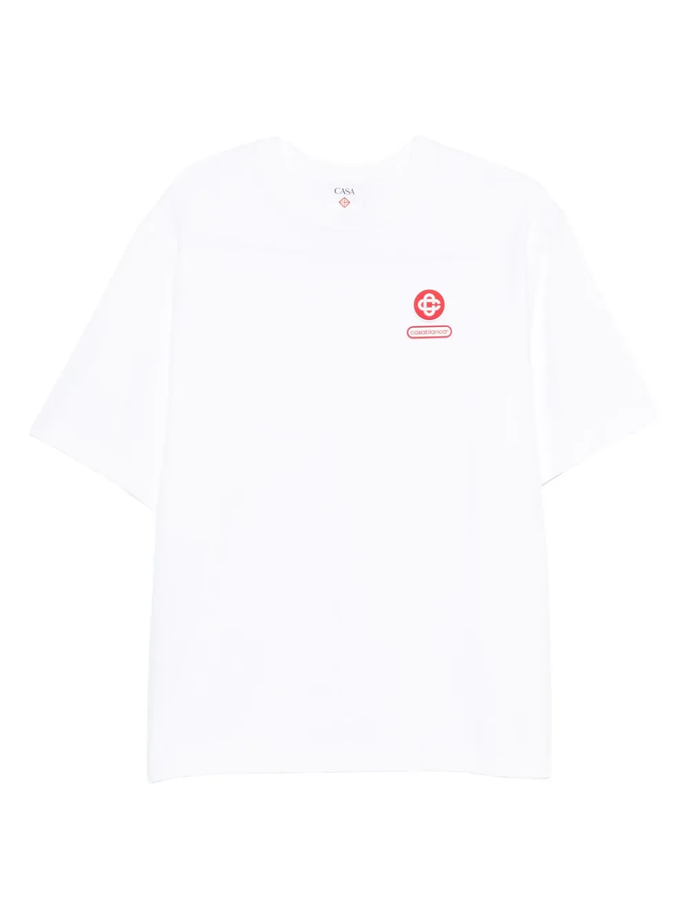 Casablanca logo-detail t-shirt | White | Image 1