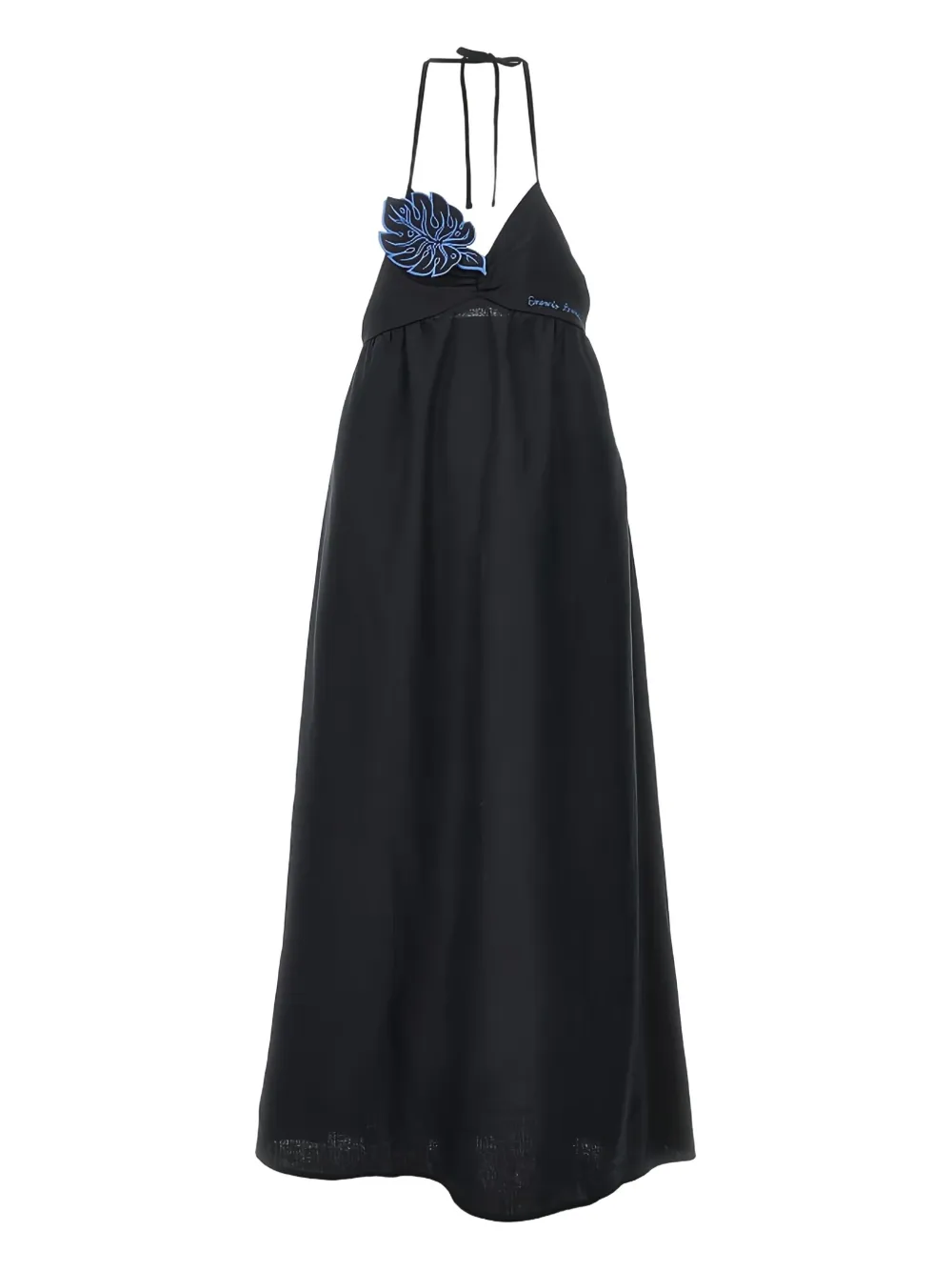 Emporio Armani long dress - ブラック Emporio Armani long dress - ブラック