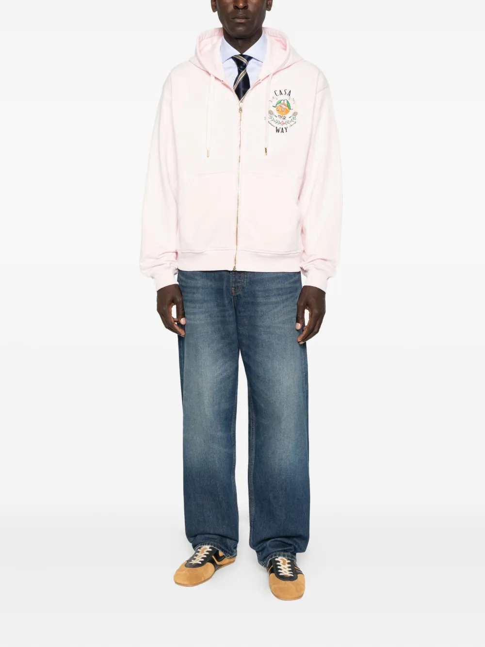 Casablanca embroidered zip-up hoodie | Hoodies | Image 2