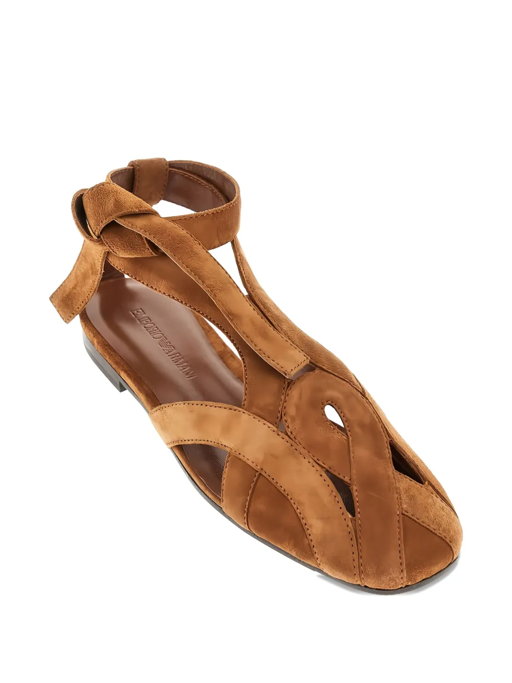 Emporio Armani Suede Leather Sandals