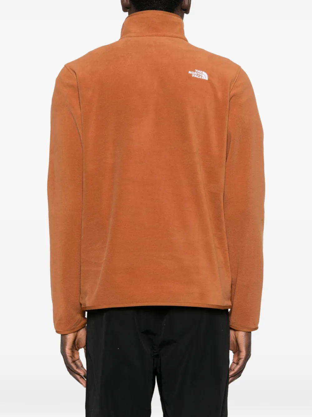 The North Face Sweater met kwart rits Bruin