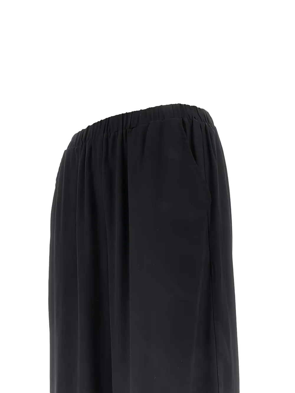 Emporio Armani logo-tape trousers - Zwart