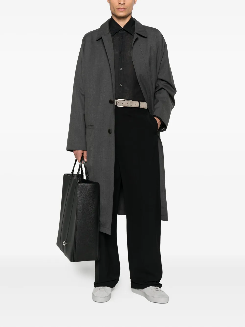 Dolce & Gabbana Overhemd met logodetail - Zwart