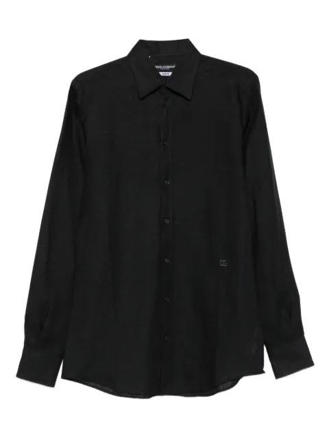Dolce & Gabbana Camisa mangas longas com logo