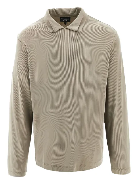 Emporio Armani double-collar T-shirt