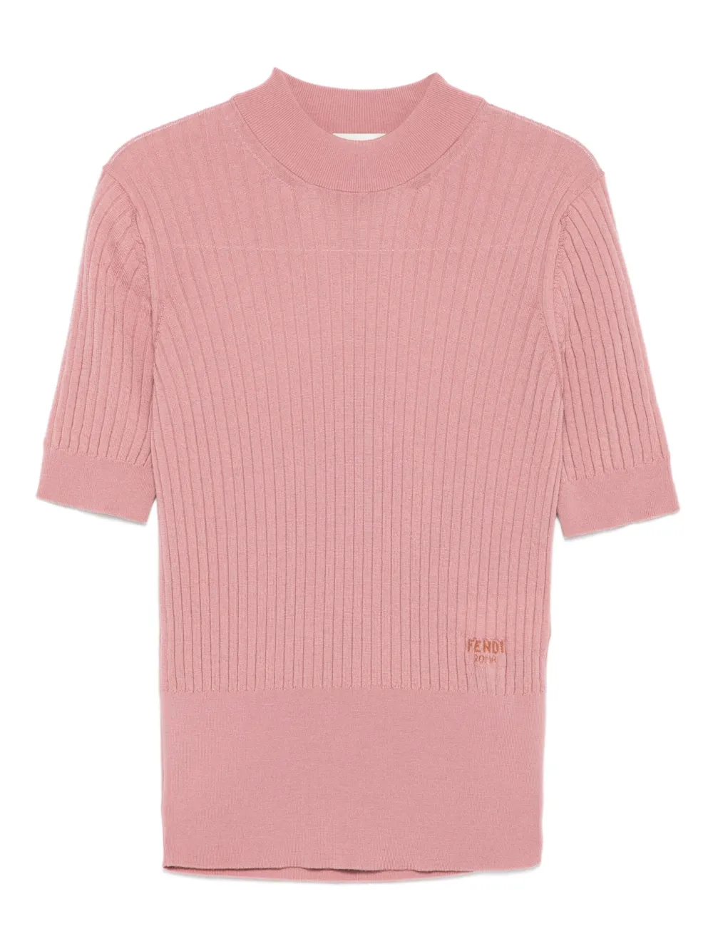 FENDI playera en mezcla de lana | rosado | Image 1
