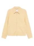 Casablanca logo-motif zip-front jacket - Neutrals