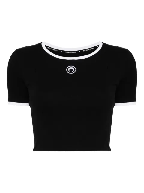 Marine Serre top con logo