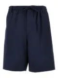 C.9.3 drawstring bermuda shorts - Blue