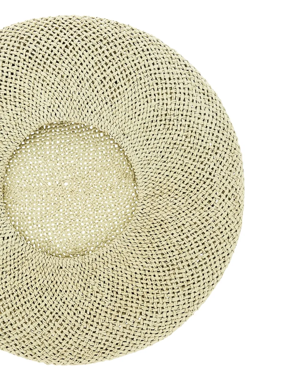 Emporio Armani raffia hat U6195 KHAKI