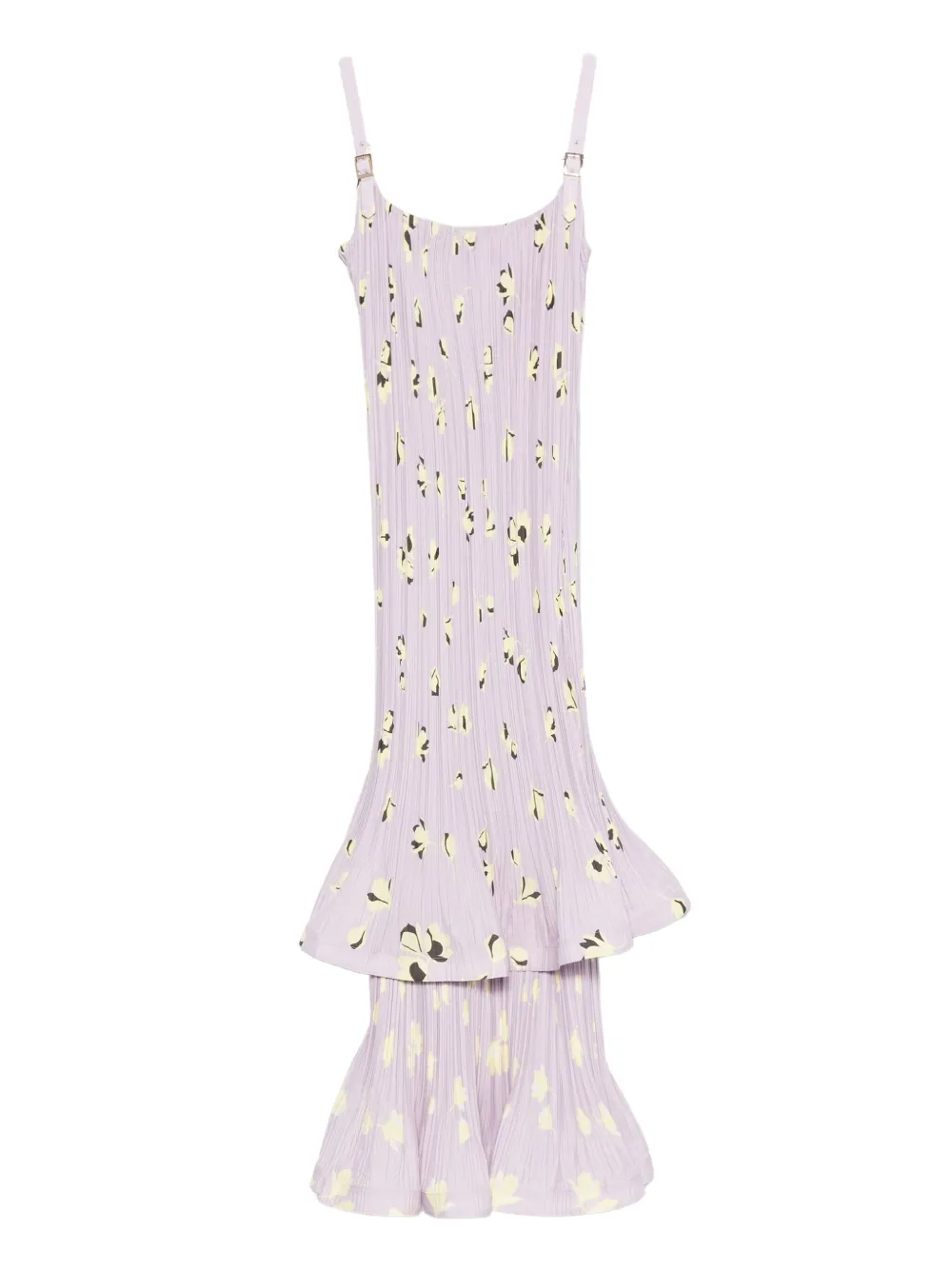 Self-Portrait floral-print dress Paars