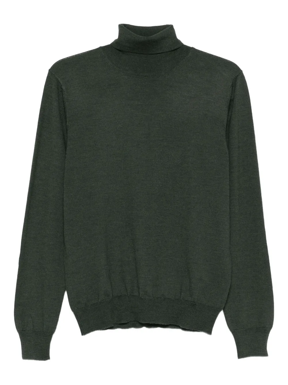 Tagliatore roll-neck wool sweater | Green | Image 1