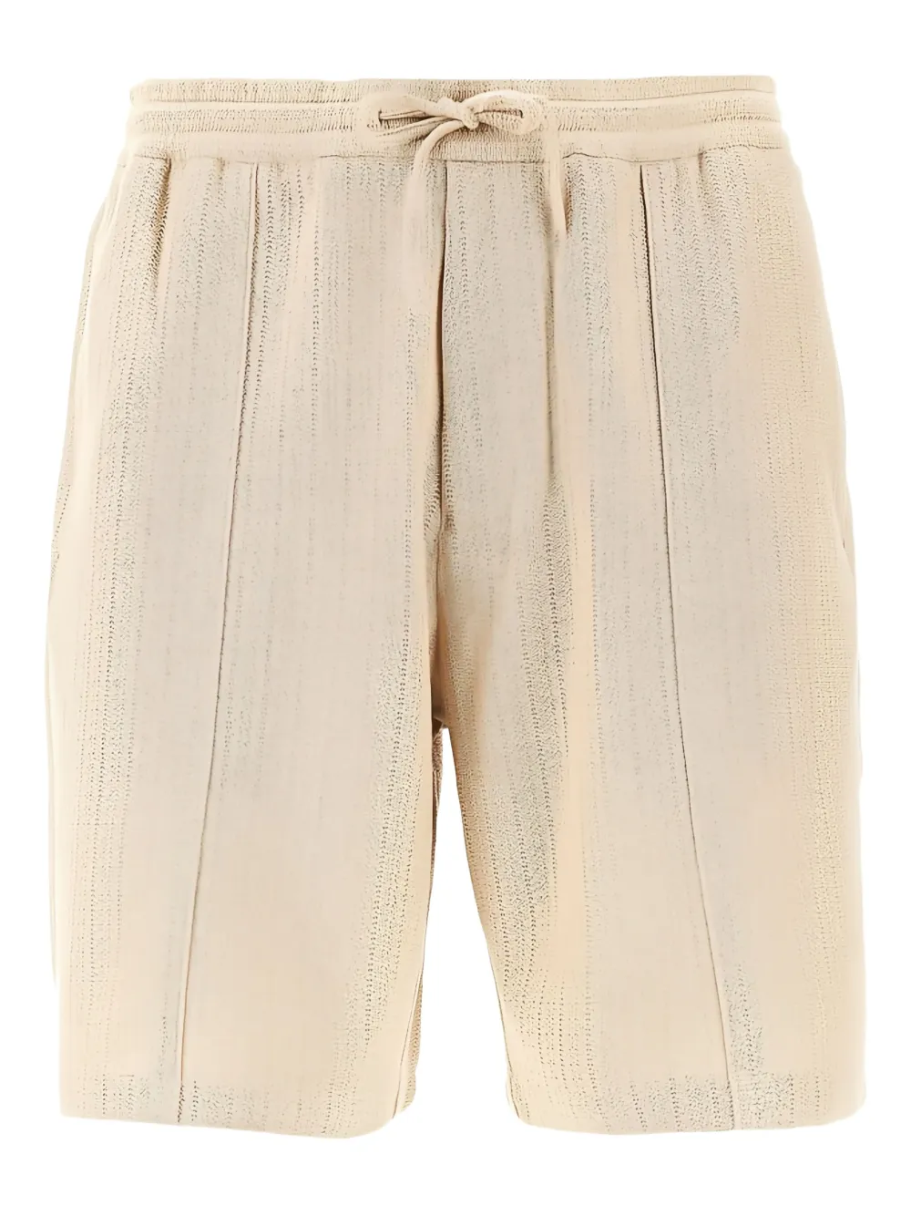 Emporio Armani Katoenen shorts Beige