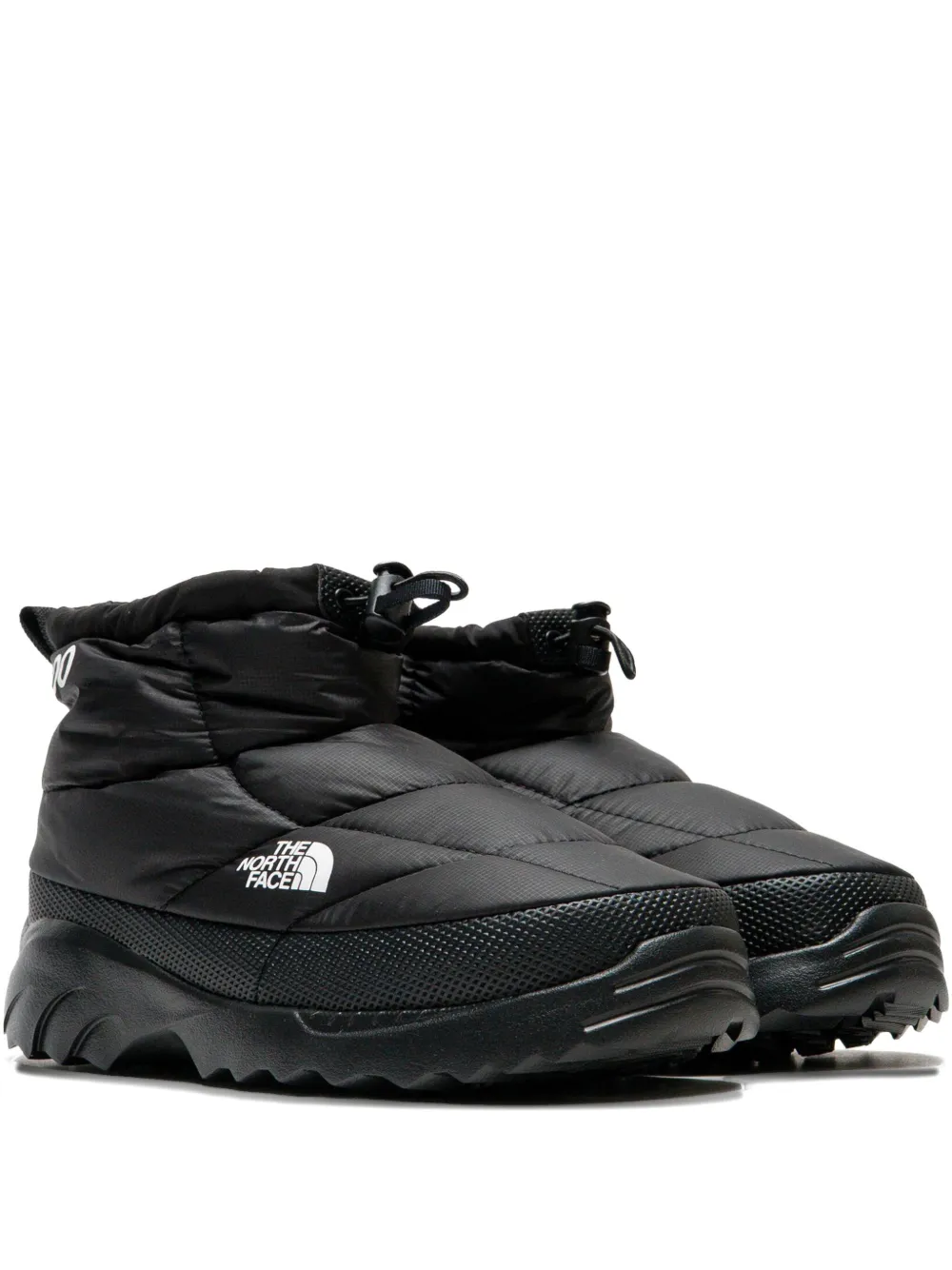 The North Face Nuptse boots Zwart