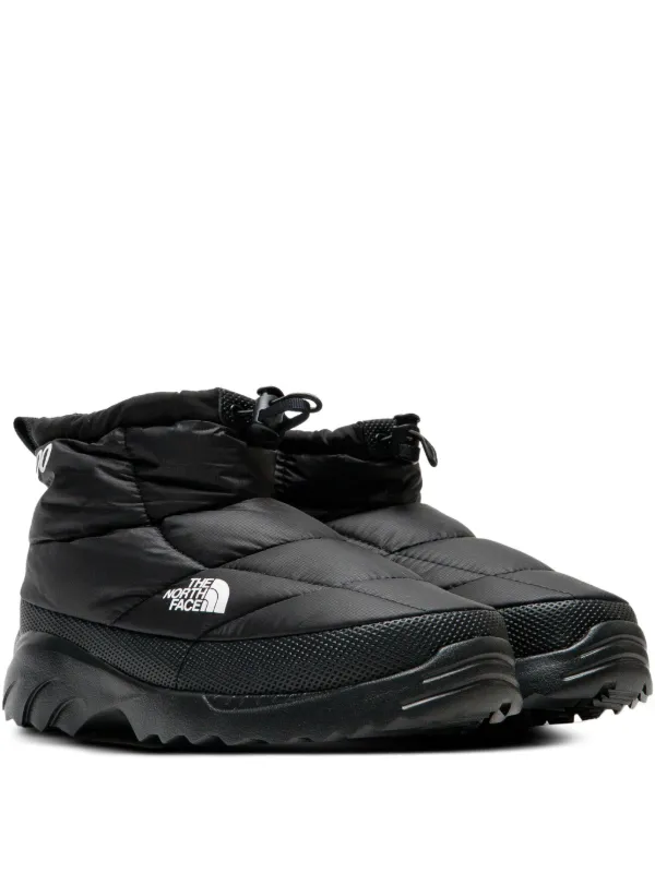 靴 Supreme The North Face Nuptse Bootie THE NORTH FACE Nuptse Bootie 25.0cm ブラック *RARE* Sz 12 The