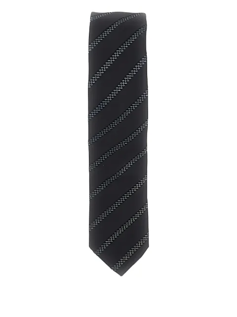 Emporio Armani Krawatte mit diagonalen Streifen
