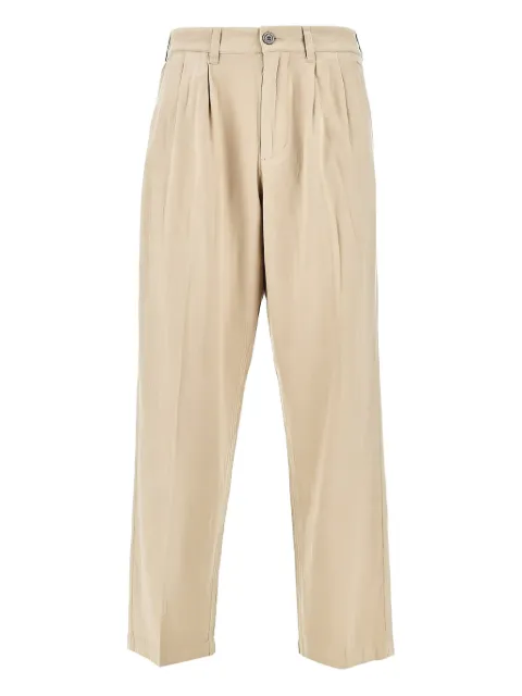 Obey pleat-detailed trousers