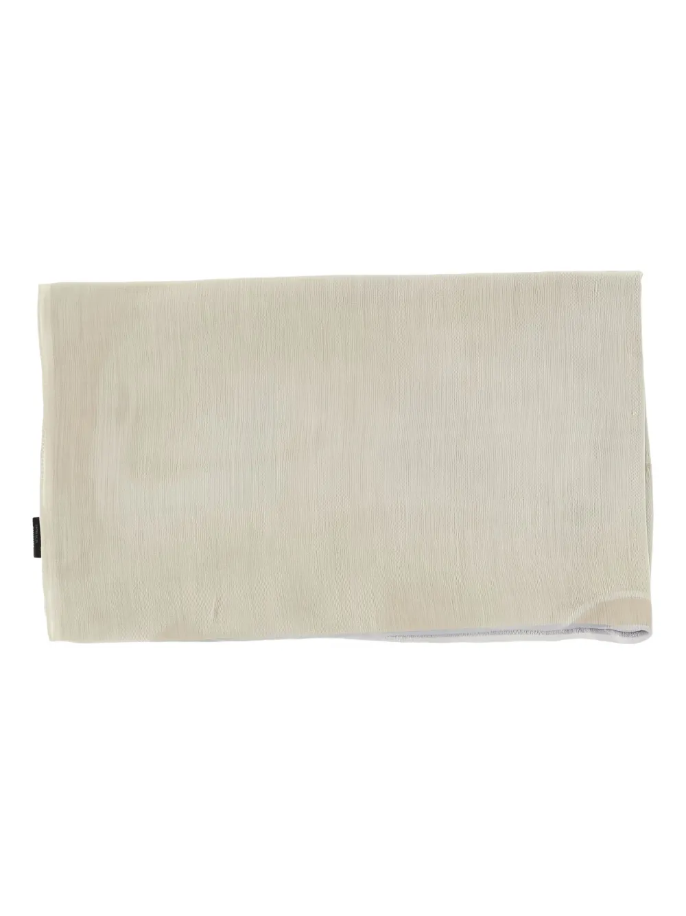 Emporio Armani logo-jacquard scarf - Beige