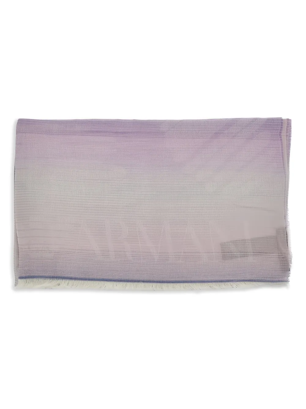 Emporio Armani Sjaal met abstracte print Paars