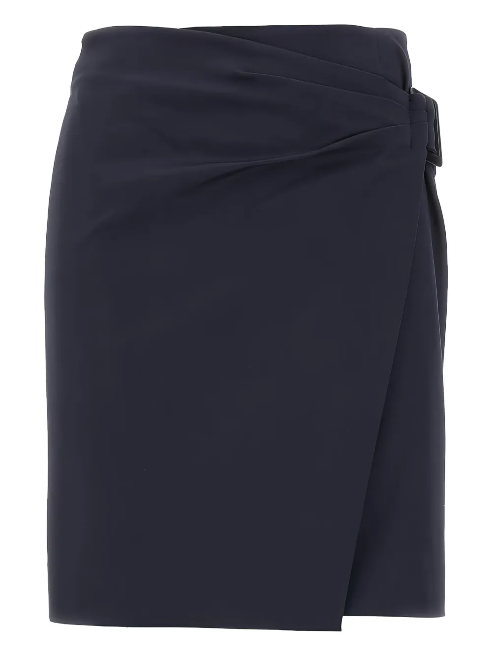 Emporio Armani Wikkelrok met vlakken Blauw