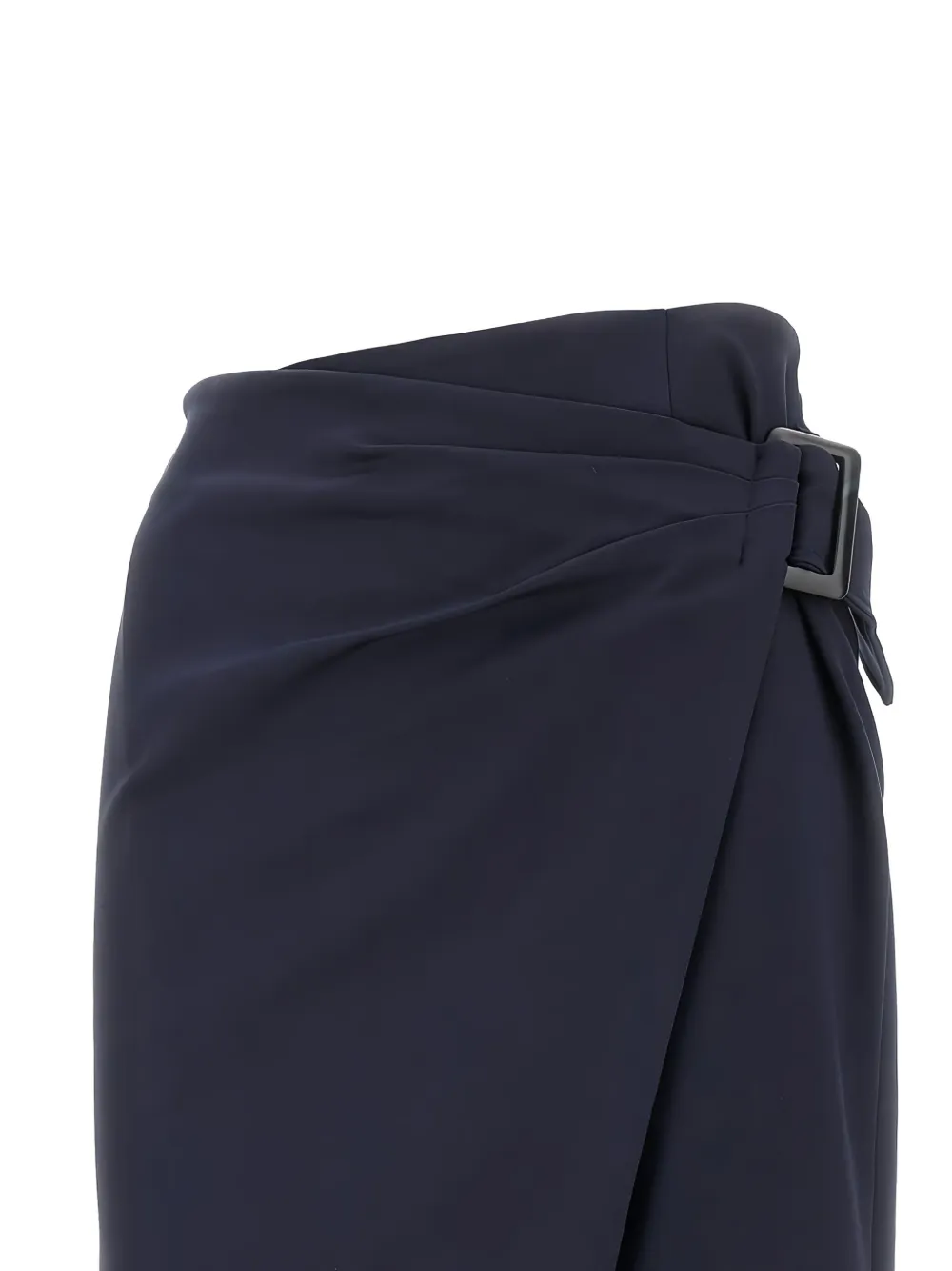 Emporio Armani panelled wrap skirt - Blauw
