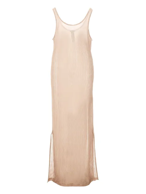 Emporio Armani ribbed maxi dress