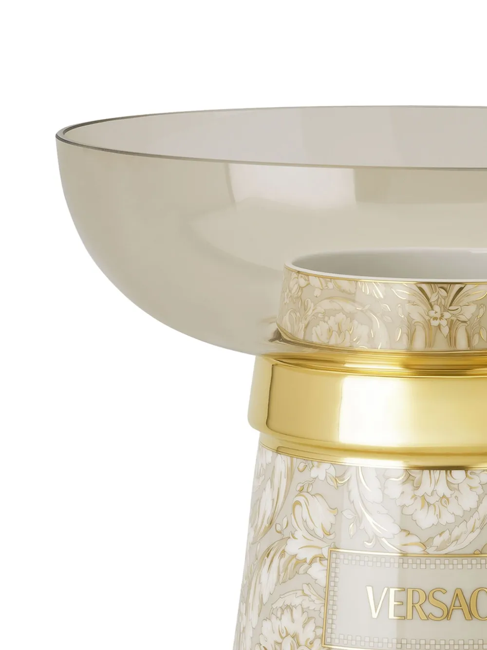 Versace Vaas met Barocco-afwerking - Beige