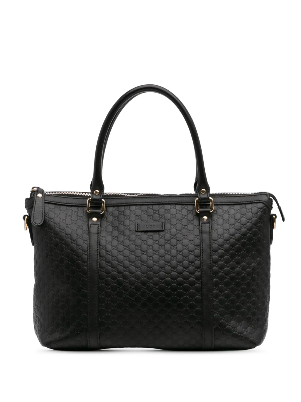 Gucci Pre-Owned 2000-2015 Small Microguccissima Joy satchel - ブラック Gucci Pre-Owned 2000-2015 Small Microguccissima Joy satchel - ブラック